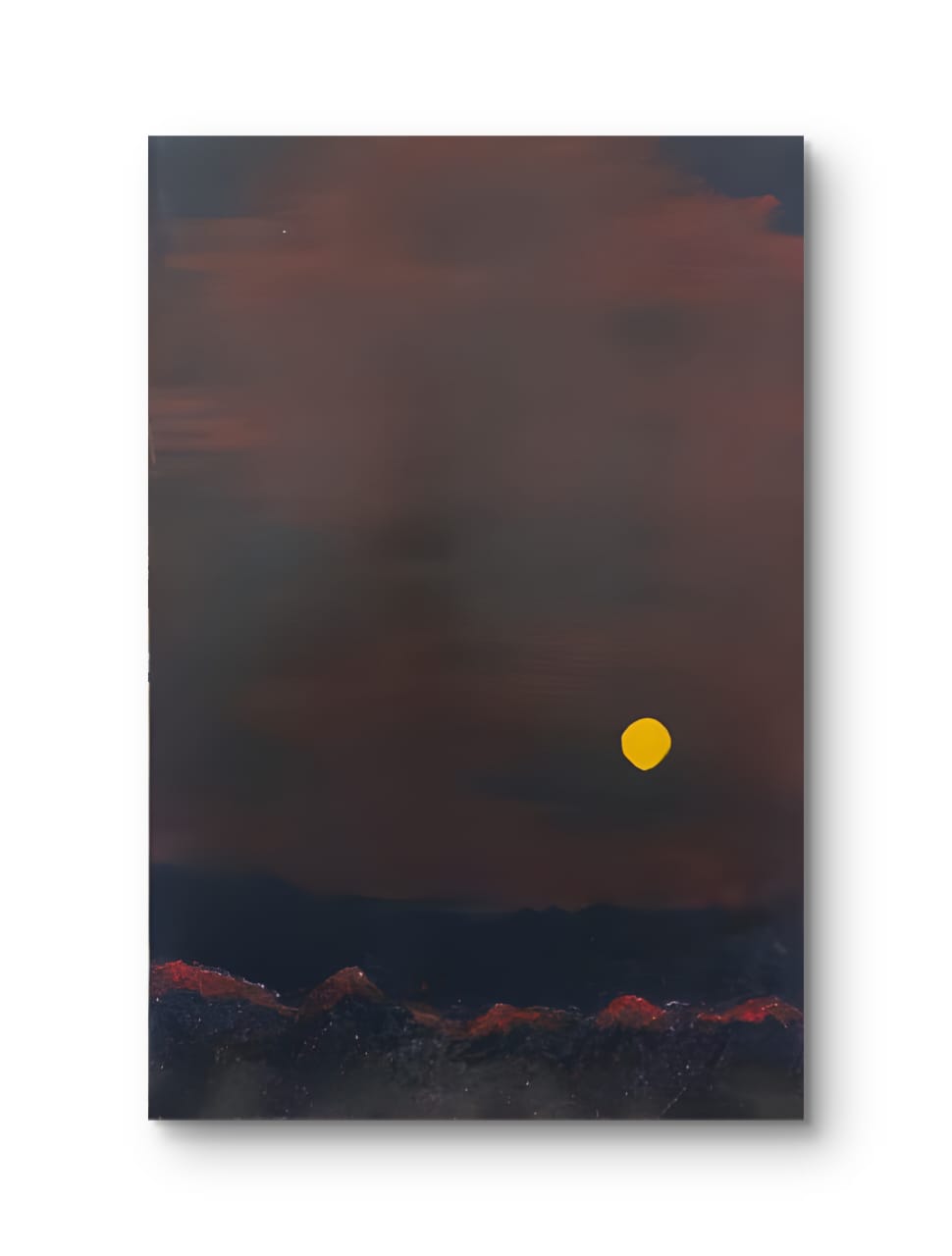 Mountain Glow: Sunset Serenade