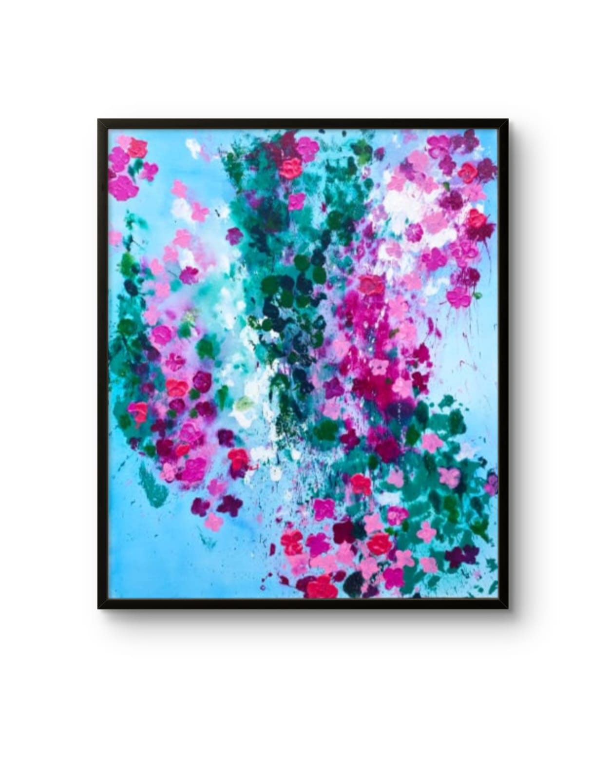 Garden Whispers: Pink & Green Delight