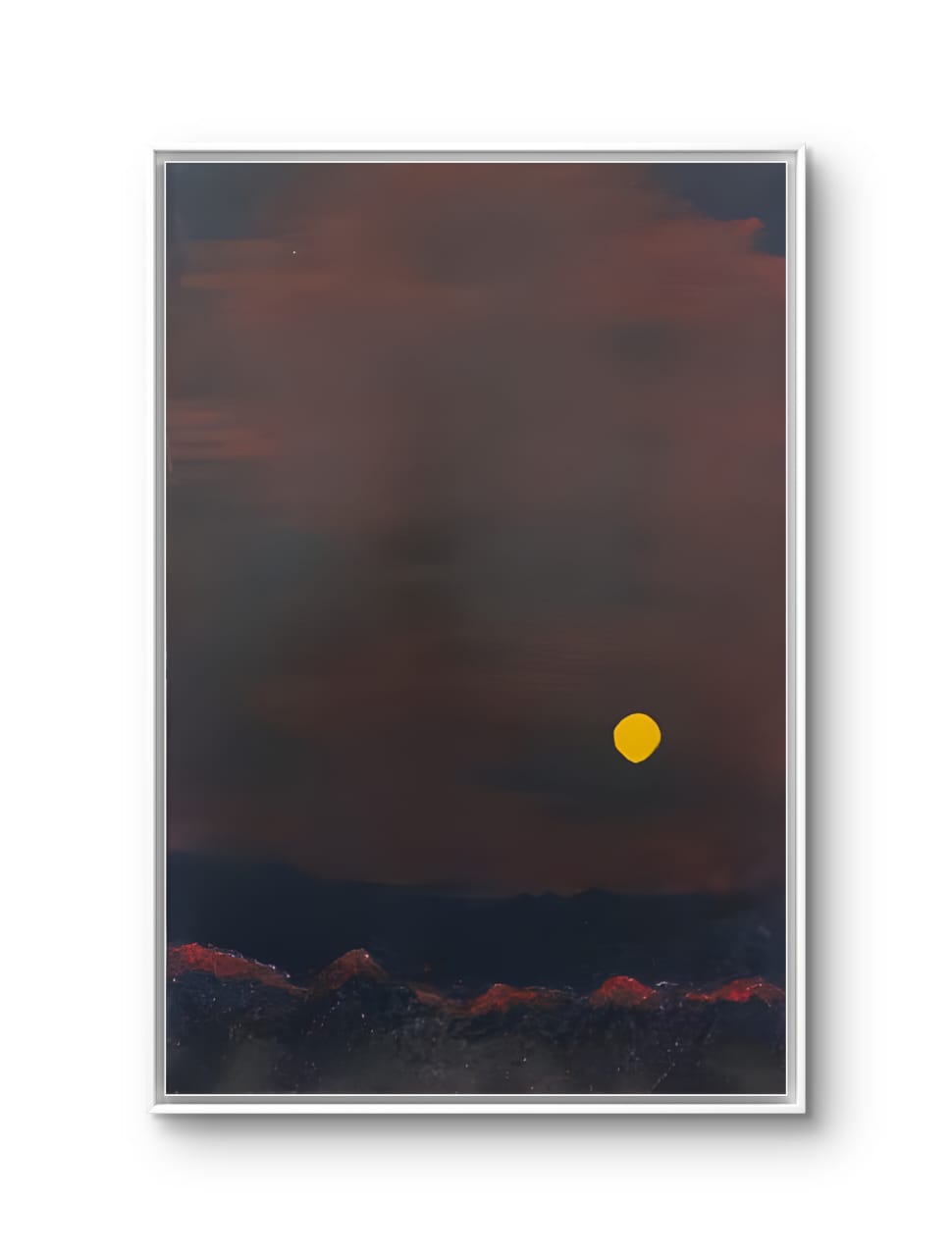 Mountain Glow: Sunset Serenade