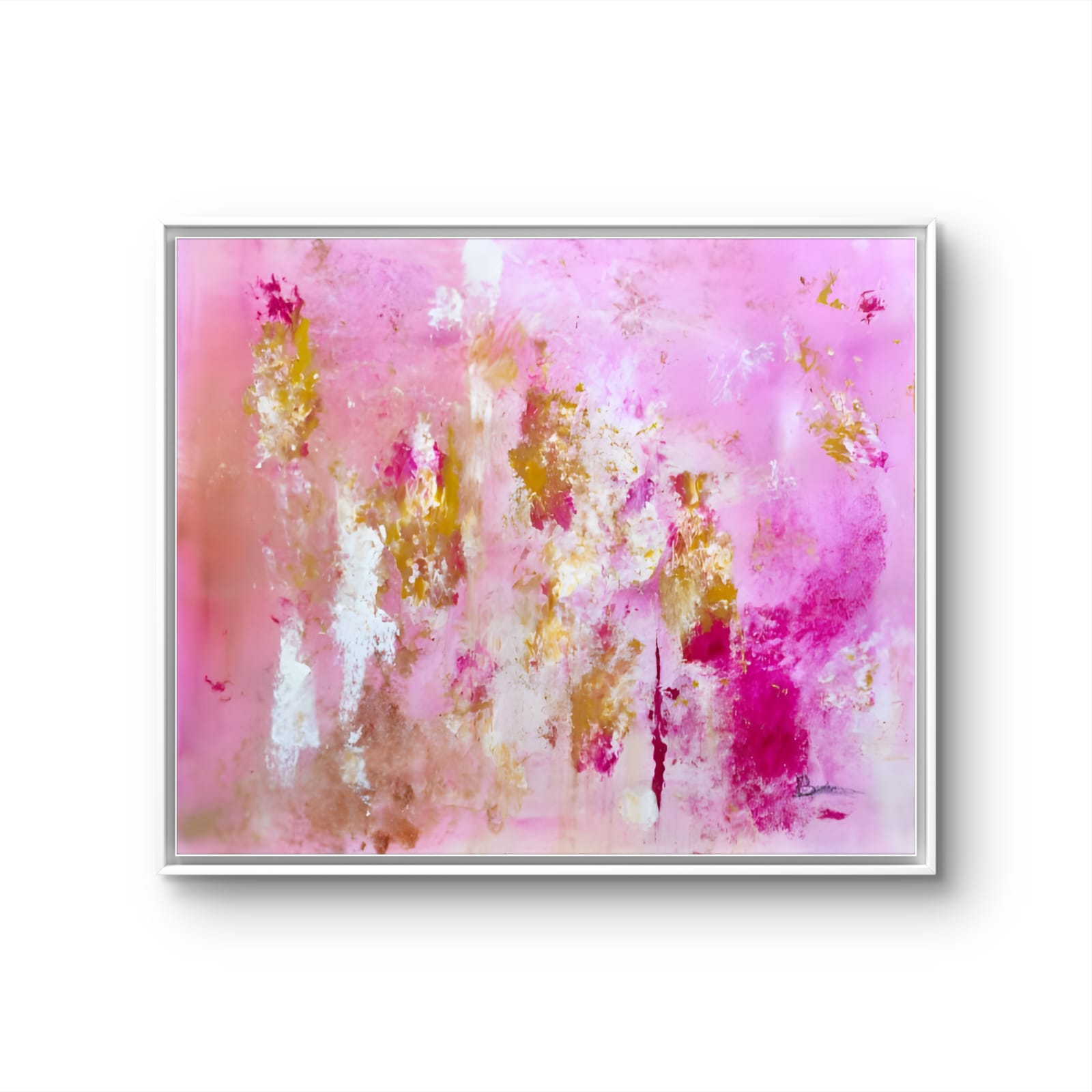 Abstract Elegance in Pink