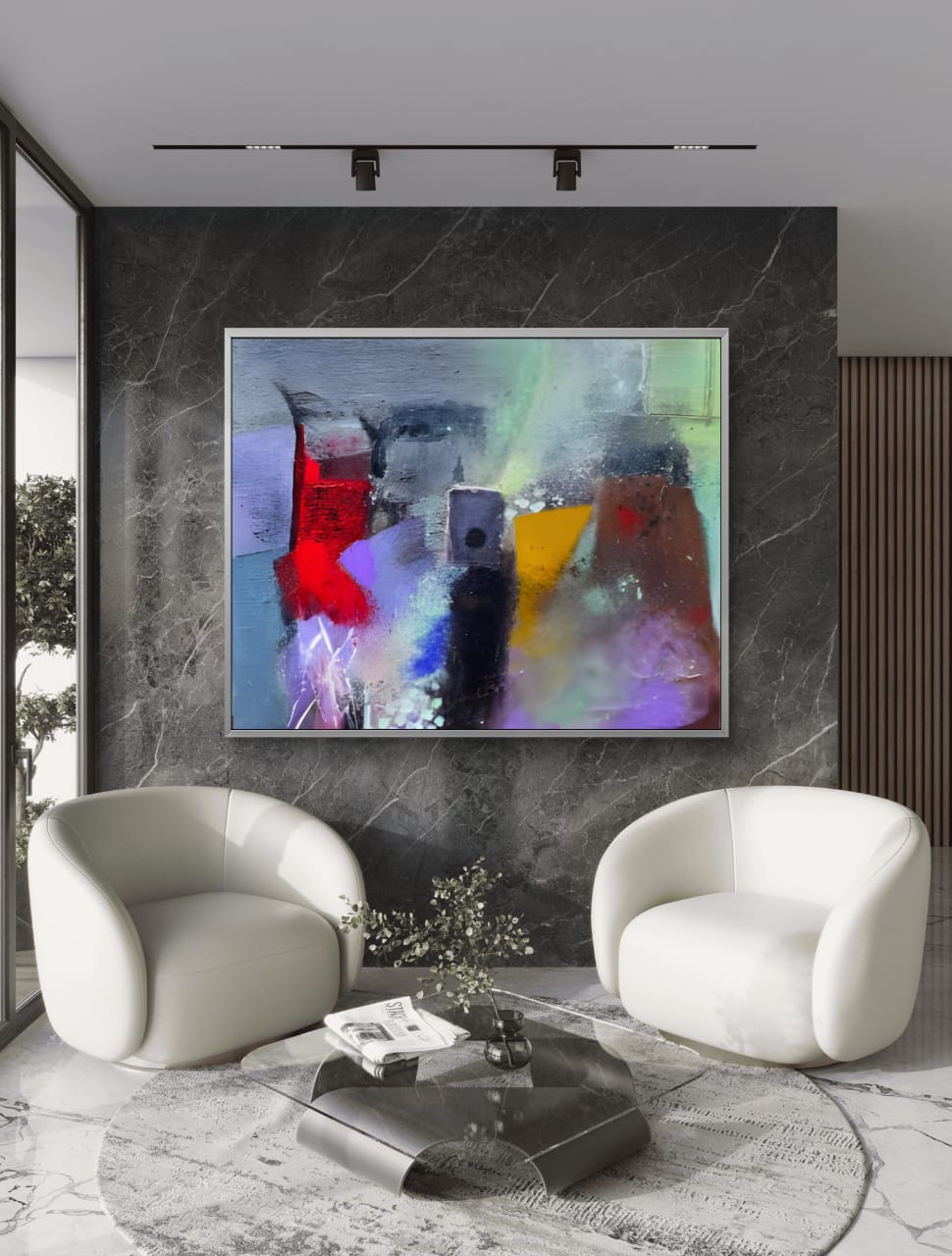 Vibrant Harmony Abstract