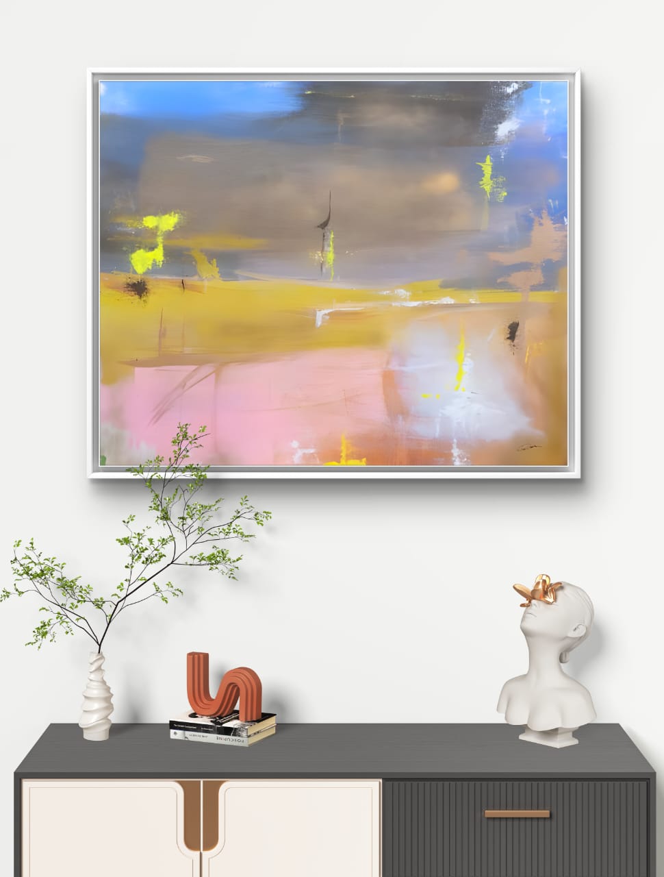 Vibrant Whimsy: A Dance of Hues