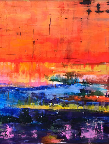 Celestial Canvas: A Symphony of Hues