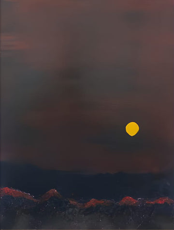 Mountain Glow: Sunset Serenade