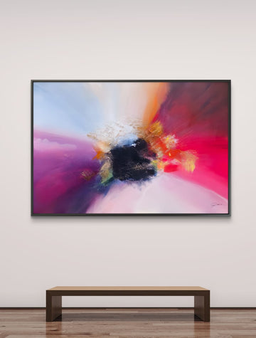 Horizontal Art 1 - Abstract Painting - Calligraphy Art painting